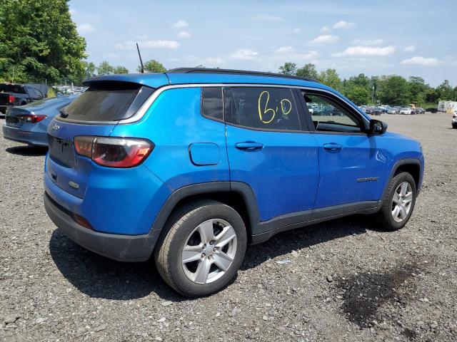3C4NJDBB5NT209821 - 2022 JEEP COMPASS LATITUDE BLUE photo 3