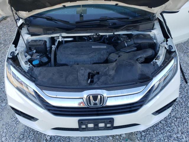 5FNRL6H70KB121103 - 2019 HONDA ODYSSEY EXL Սպիտակ լուսանկար 12