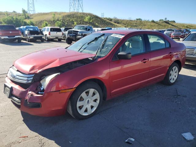 3FAHP06Z17R120958 - 2007 FORD FUSION S RED photo 1