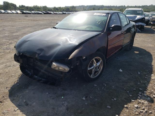 1G2WK52J22F165009 - 2002 PONTIAC GRAND PRIX SE შავი ფოტო 2