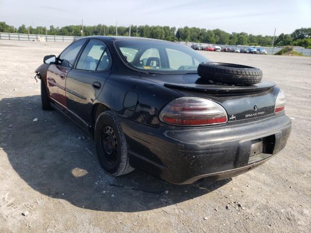 1G2WK52J22F165009 - 2002 PONTIAC GRAND PRIX SE შავი ფოტო 3