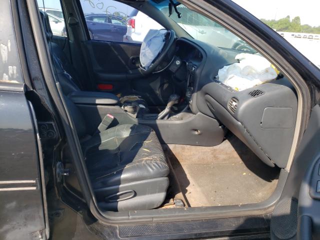 1G2WK52J22F165009 - 2002 PONTIAC GRAND PRIX SE შავი ფოტო 5