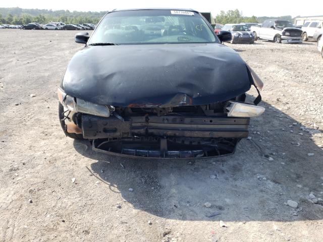 1G2WK52J22F165009 - 2002 PONTIAC GRAND PRIX SE შავი ფოტო 9