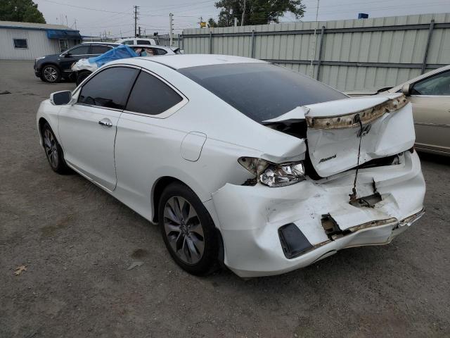 1HGCT1B89DA010329 - 2013 HONDA ACCORD EXL WHITE photo 2