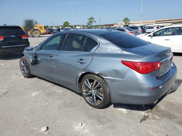 JN1BV7AP8FM354495 - 2015 INFINITI Q50 BASE SILVER photo 2