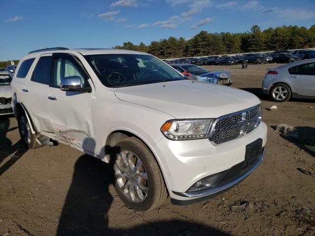 1C4RDJEG5JC101073 - 2018 DODGE DURANGO CITADEL WHITE photo 1