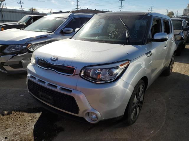 KNDJX3A50F7792209 - 2015 KIA SOUL ! SILVER photo 2