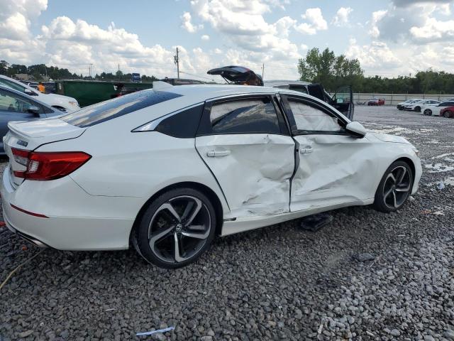 1HGCV1F37JA175462 - 2018 HONDA ACCORD SPORT Ақ фото 3