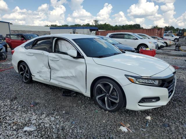 1HGCV1F37JA175462 - 2018 HONDA ACCORD SPORT Ақ фото 4