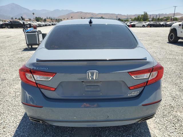 1HGCV2F33NA002890 - 2022 HONDA ACCORD SPORT 灰色 照片 6