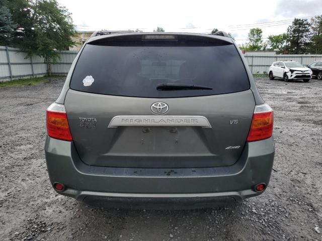 JTEES41A982103587 - 2008 TOYOTA HIGHLANDER GRAY photo 6