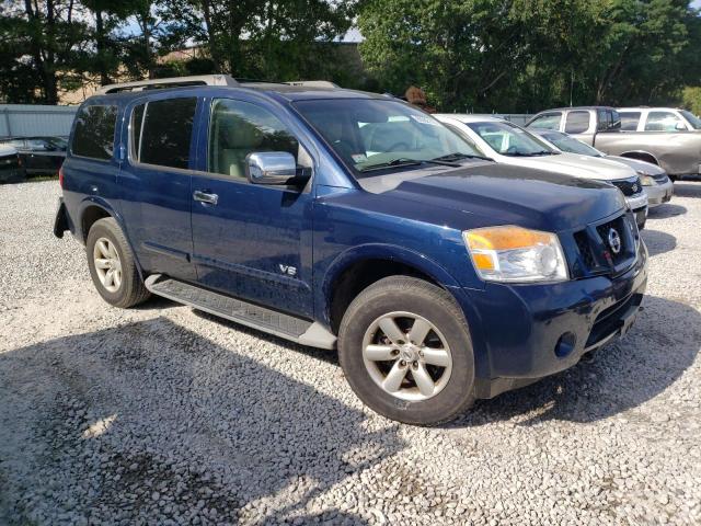 5N1AA08C68N601939 - 2008 NISSAN ARMADA SE BLUE photo 4