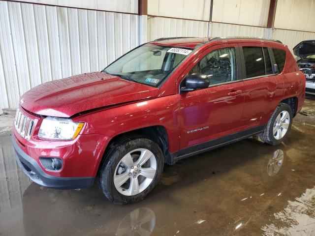 1C4NJDEB8DD261637 - 2013 JEEP COMPASS LATITUDE MAROON photo 1