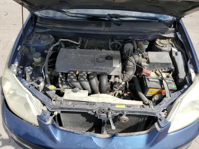 2T1KR32EX3C005757 - 2003 TOYOTA COROLLA MA XR BLUE photo 11