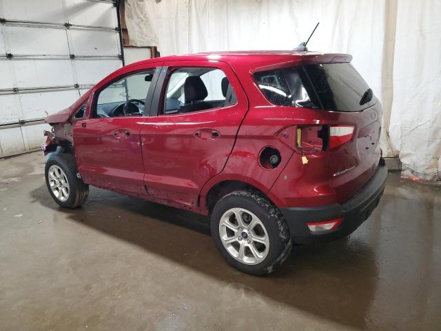 MAJ6S3GL4KC307443 - 2019 FORD ECOSPORT SE MAROON photo 2