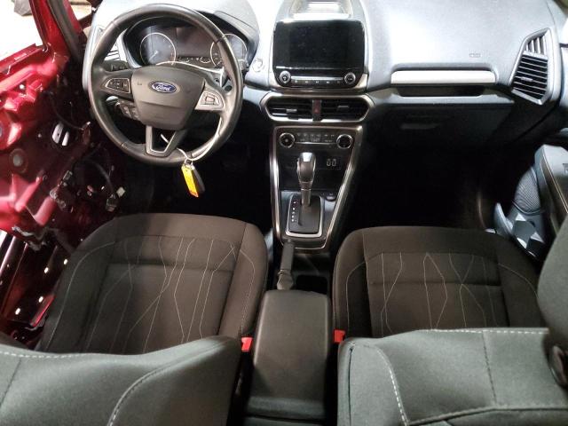 MAJ6S3GL4KC307443 - 2019 FORD ECOSPORT SE MAROON photo 8