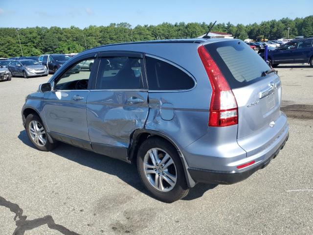 5J6RE4H79BL111627 - 2011 HONDA CR-V EXL BLUE photo 2