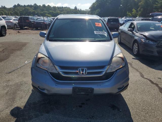 5J6RE4H79BL111627 - 2011 HONDA CR-V EXL BLUE photo 5