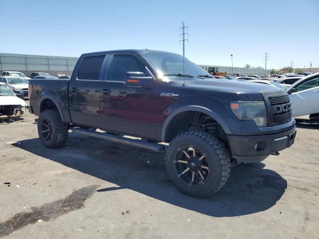 1FTFW1EF1DFC23078 - 2013 FORD F150 SUPERCREW BLACK photo 4