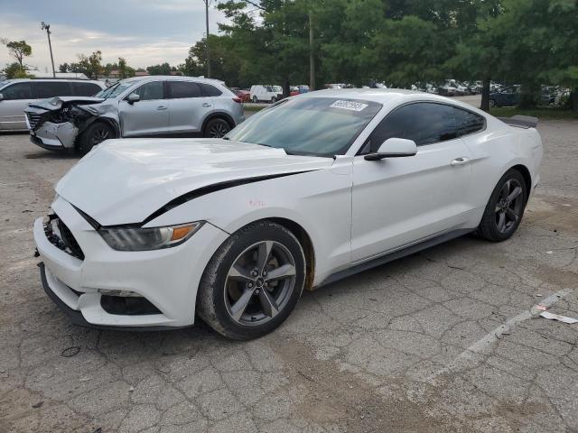 1FA6P8AMXF5337461 - 2015 FORD MUSTANG WHITE photo 1