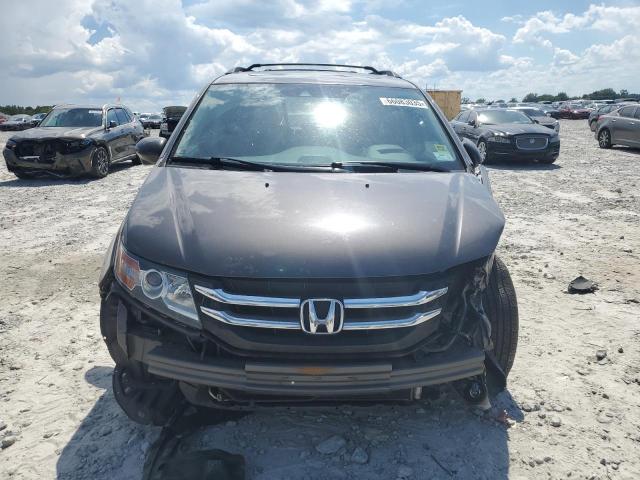 5FNRL5H66FB003287 - 2015 HONDA ODYSSEY EXL GRAY photo 5