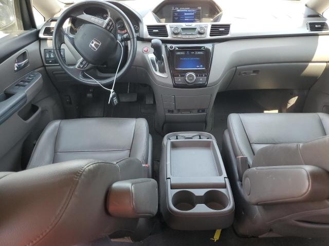 5FNRL5H66FB003287 - 2015 HONDA ODYSSEY EXL GRAY photo 8