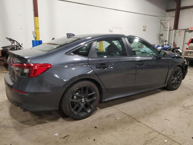 2HGFE2F53PH529282 - 2023 HONDA CIVIC SPORT CHARCOAL photo 3