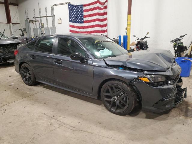 2HGFE2F53PH529282 - 2023 HONDA CIVIC SPORT CHARCOAL photo 4