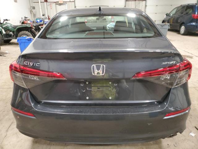2HGFE2F53PH529282 - 2023 HONDA CIVIC SPORT CHARCOAL photo 6