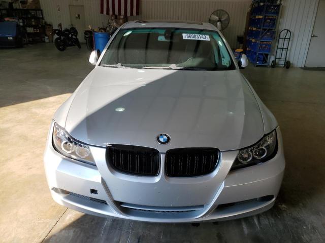 WBAVB77518NH78056 - 2008 BMW 335 I SILVER photo 5