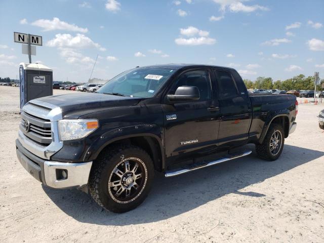 5TFRY5F19FX191771 - 2015 TOYOTA TUNDRA DOUBLE CAB SR/SR5 BLACK photo 1