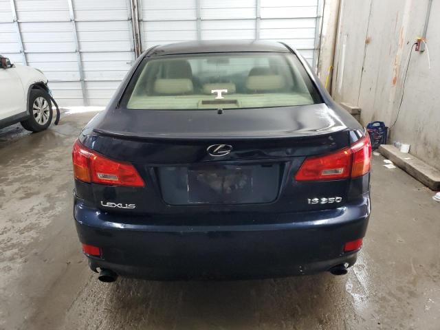 JTHBE262862005408 - 2006 LEXUS IS 350 BLUE photo 6