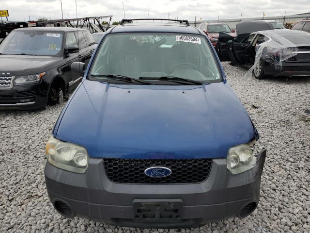 1FMYU02Z47KB79611 - 2007 FORD ESCAPE XLS BLUE photo 5