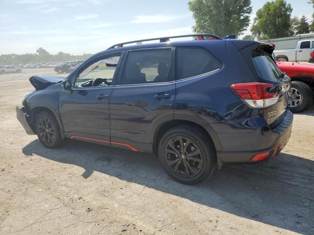 JF2SKAKC1KH588576 - 2019 SUBARU FORESTER SPORT BLUE photo 2