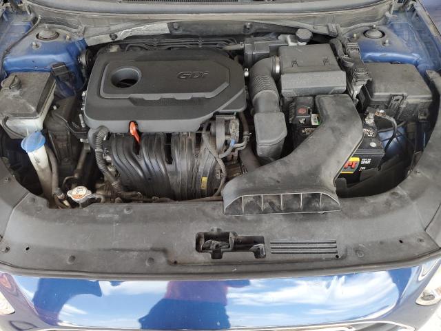 5NPE34AF3JH640554 - 2018 HYUNDAI SONATA SPORT 蓝色 照片 11