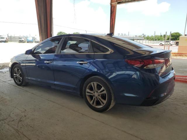 5NPE34AF3JH640554 - 2018 HYUNDAI SONATA SPORT 蓝色 照片 2