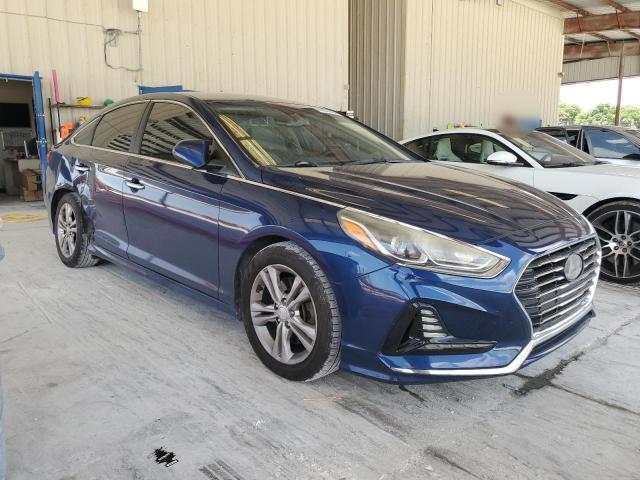 5NPE34AF3JH640554 - 2018 HYUNDAI SONATA SPORT 蓝色 照片 4