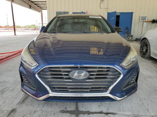5NPE34AF3JH640554 - 2018 HYUNDAI SONATA SPORT 蓝色 照片 5