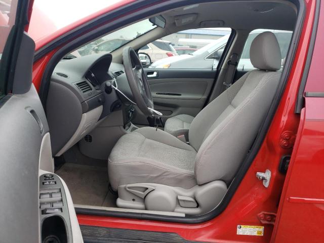 1G1AL55F577213347 - 2007 CHEVROLET COBALT LT RED photo 7