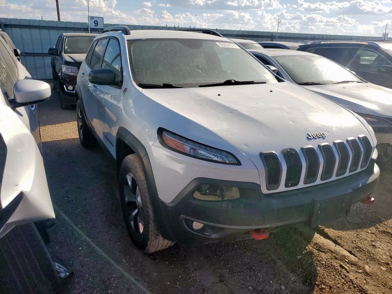 1C4PJMBBXHW601376 - 2017 JEEP CHEROKEE TRAILHAWK WHITE photo 4