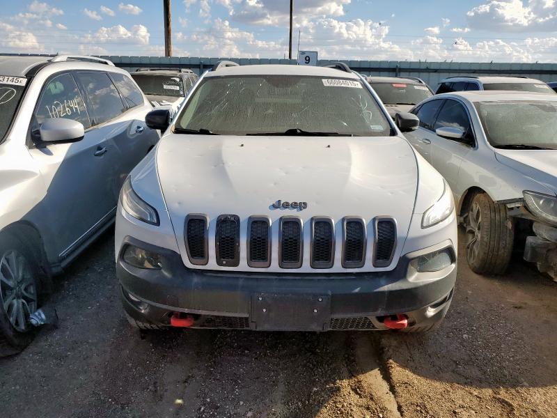 1C4PJMBBXHW601376 - 2017 JEEP CHEROKEE TRAILHAWK WHITE photo 5