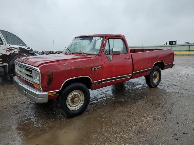 1B7JM26Z1KS115420 - 1989 DODGE W-SERIES W200 RED photo 1