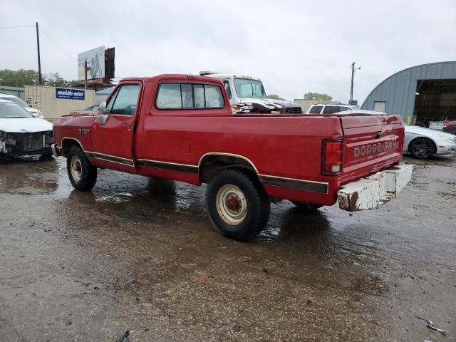 1B7JM26Z1KS115420 - 1989 DODGE W-SERIES W200 RED photo 2