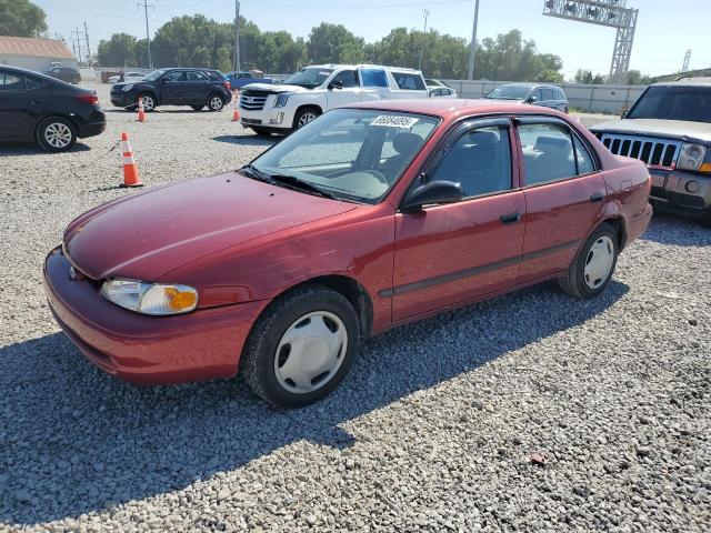 1Y1SK52882Z413877 - 2002 CHEVROLET GEO PRIZM BASE RED photo 1