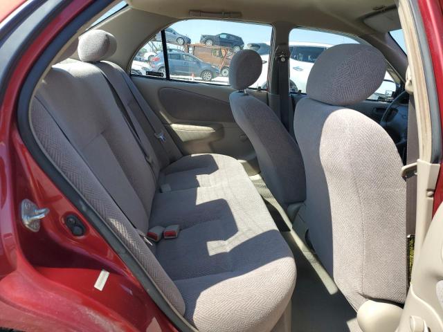 1Y1SK52882Z413877 - 2002 CHEVROLET GEO PRIZM BASE RED photo 10