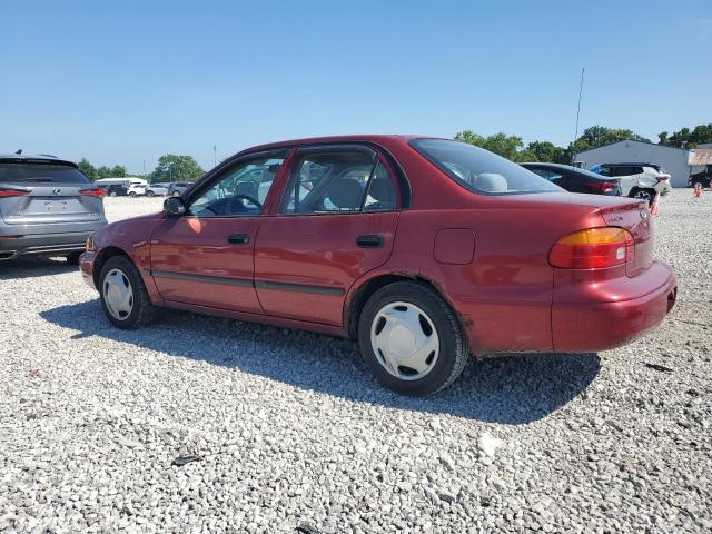 1Y1SK52882Z413877 - 2002 CHEVROLET GEO PRIZM BASE RED photo 2
