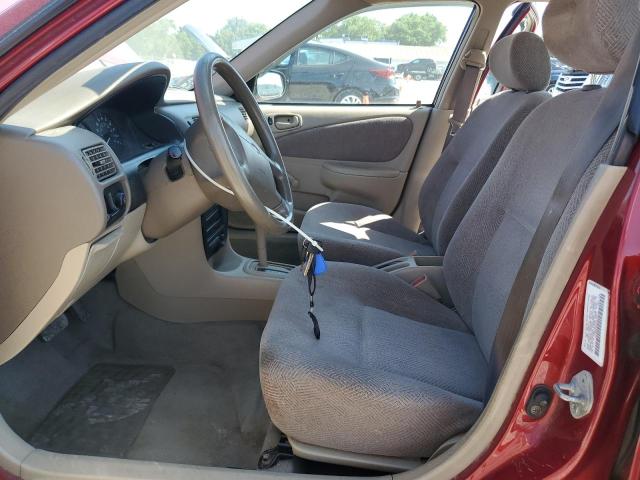 1Y1SK52882Z413877 - 2002 CHEVROLET GEO PRIZM BASE RED photo 7