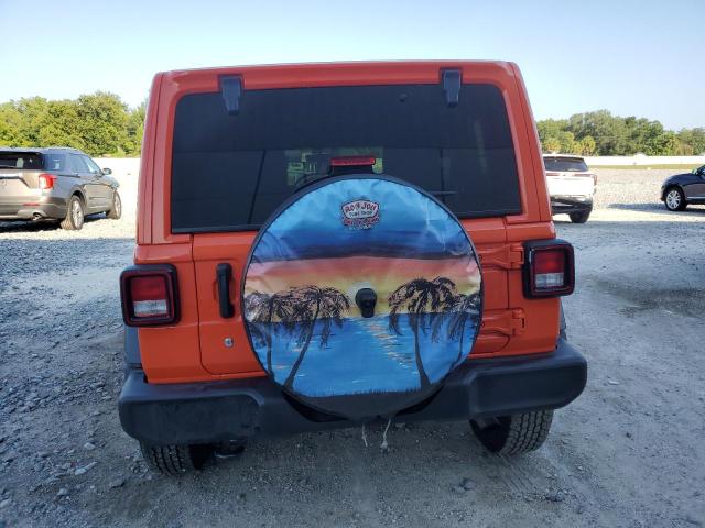 1C4HJXDN7LW266048 - 2020 JEEP WRANGLER U SPORT 橙色 照片 6