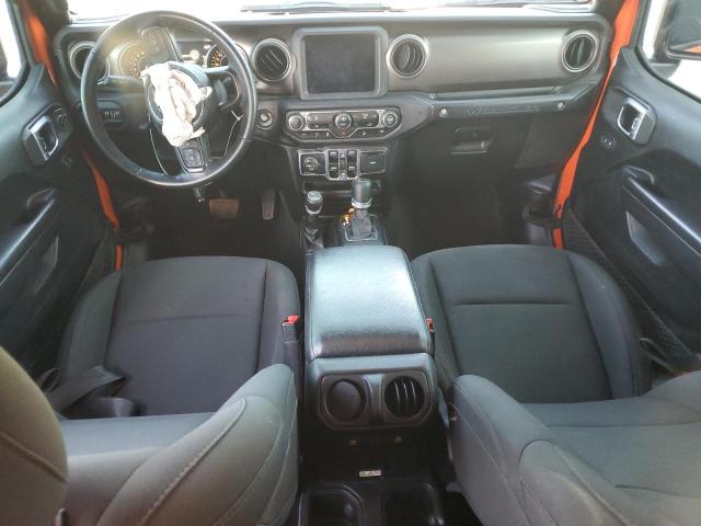 1C4HJXDN7LW266048 - 2020 JEEP WRANGLER U SPORT 橙色 照片 8