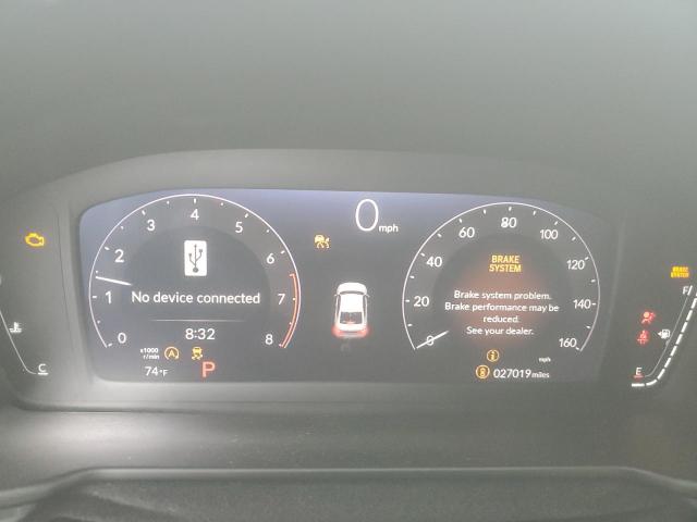 1HGCY1F3XRA001632 - 2024 HONDA ACCORD EX WHITE photo 9